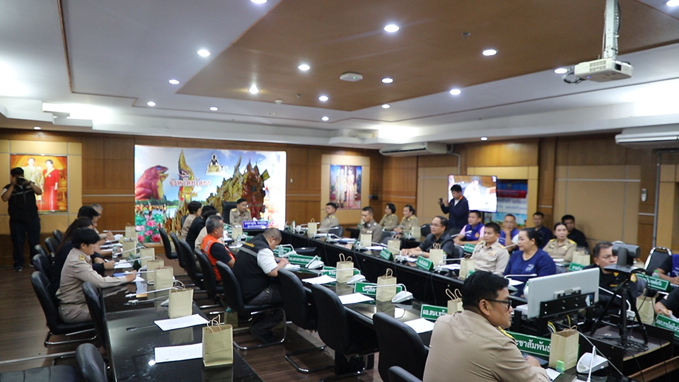 ยโสธร ร่วมประชุม บกปภ.ช. พร้อมรับแนวปฏิบัติยกระดับการบริหารจัดการน้ำและบรรเทาสาธารณภัยอย่างยั่งยืน