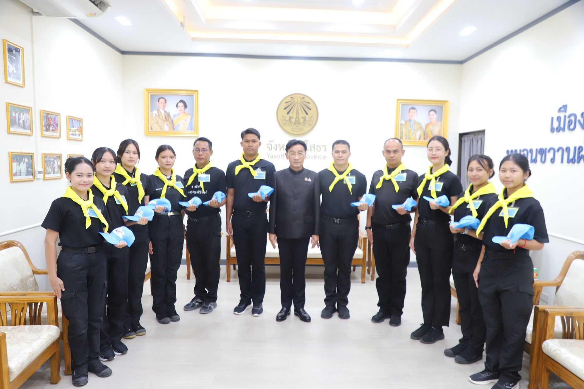 ผู้ว่าฯ ยโสธร เปิดต้อนรับ จิตอาสา 904 รุ่นใหม่ มุ่งขับเคลื่อนงานบำบัดทุกข์ บำรุงสุข สู่ความสุขของประชาชนอย่างยั่งยืน