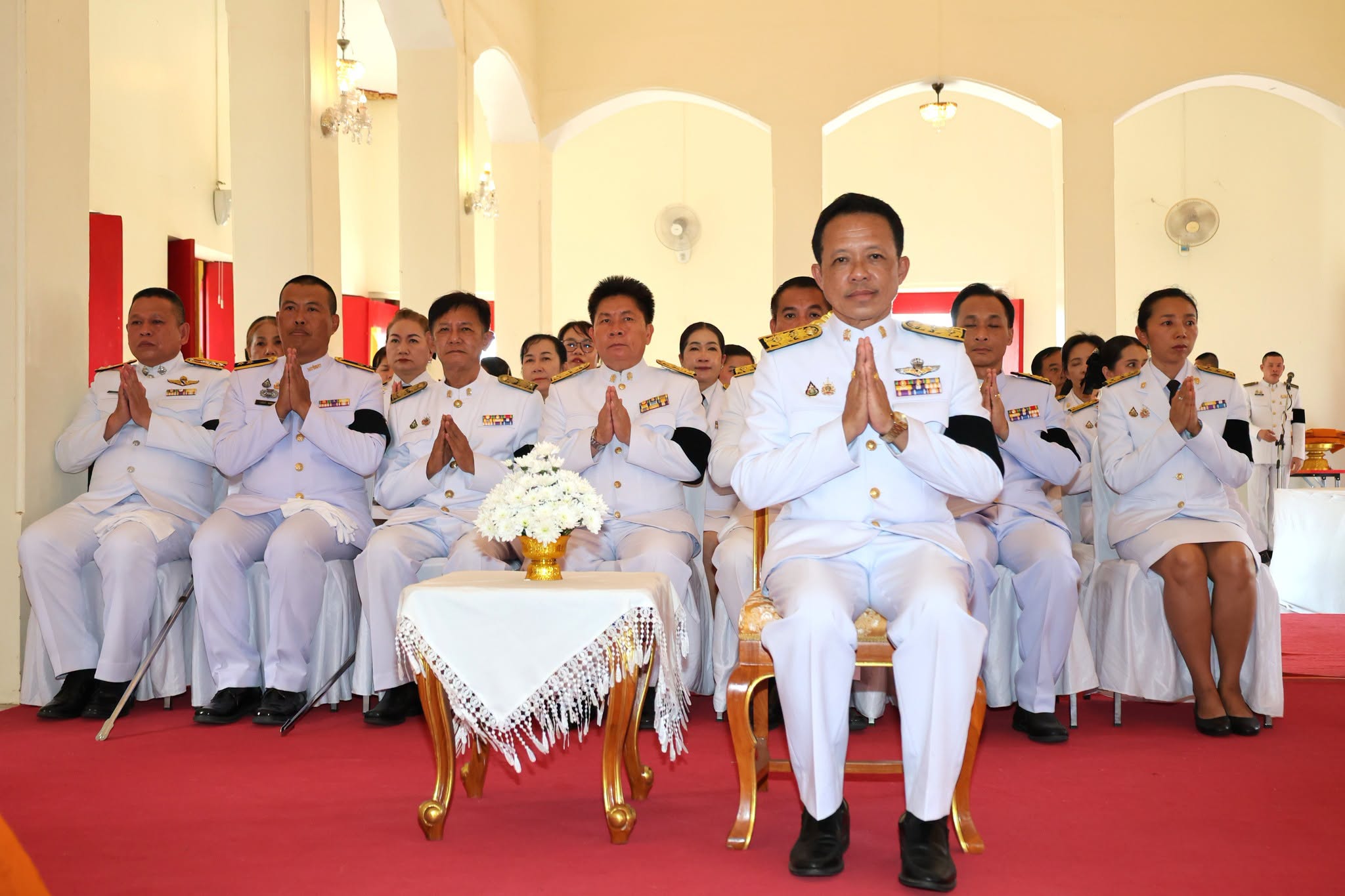 จังหวัดยโสธร จัดพิธีบำเพ็ญกุศลสวดพระอภิธรรมวันที่ 14 อุทิศถวายพระกุศลแด่ เจ้าฟ้าพัชรกิติยาภาฯ ณ วัดศรีธรรมาราม (พระอารามหลวง)