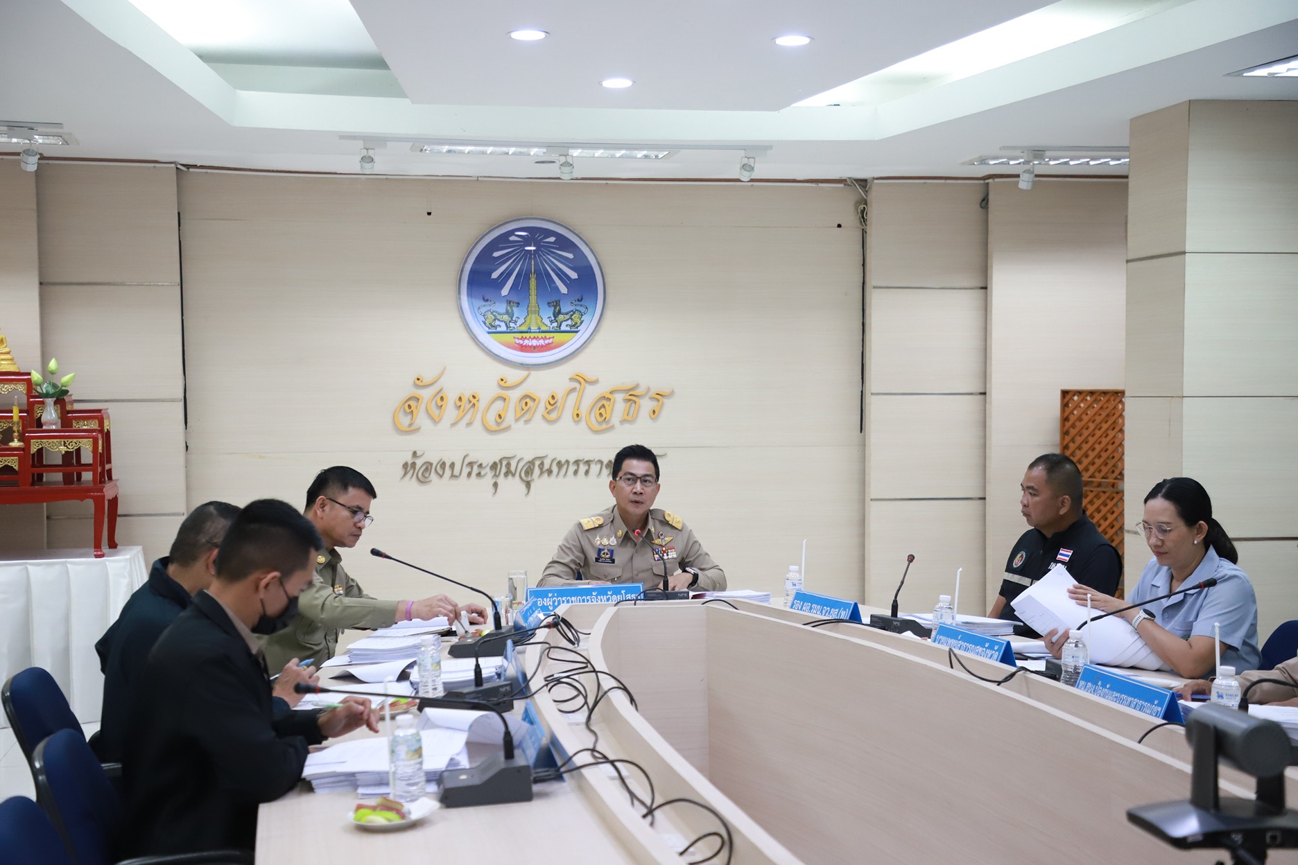ยโสธรคุมเข้มความปลอดภัยเคาะมาตรการบุญบั้งไฟ สั่งงดจุดเด็ดขาดในวันพระราชพิธีและวันสำคัญทางศาสนาตลอดเดือนกรกฎาคมนี้