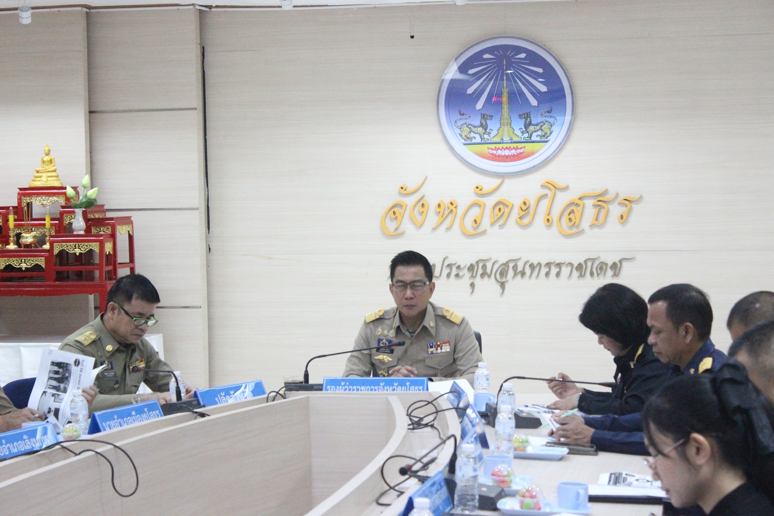 ยโสธร เดินหน้าบูรณาการเฝ้าระวังผู้กระทำผิดหลังพ้นโทษ ขับเคลื่อนกลไกระดับพื้นที่ สร้างสังคมปลอดภัย ไร้การทำผิดซ้ำ