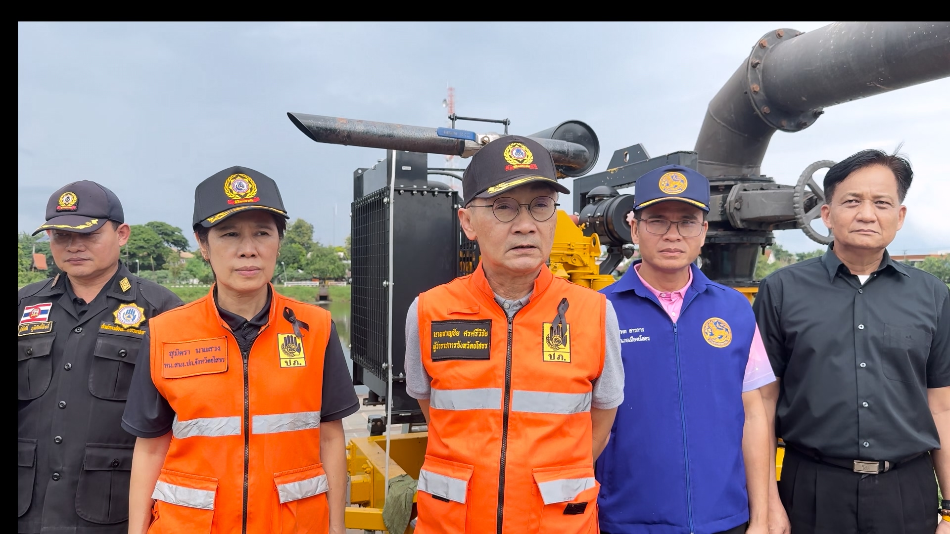 ผู้ว่าฯ ยโสธร ลงพื้นที่จุดยุทธศาสตร์คุมเข้มรับมือมวลน้ำชีและลำเซบาย ยืนยันระบบระบายน้ำพร้อมป้องเขตเศรษฐกิจเมืองเต็มกำลัง