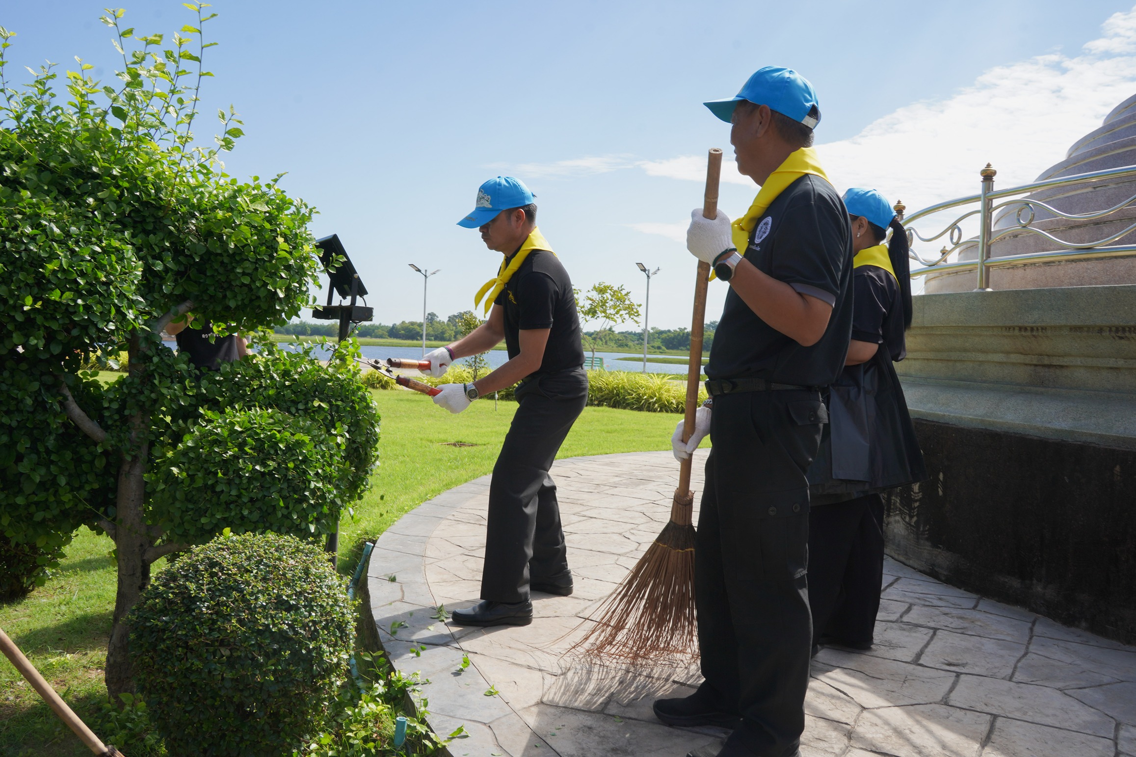 จิตอาสายโสธรหลอมใจเป็นหนึ่งปรับโฉม วิมานพญาแถน น้อมรำลึก ร.5 พร้อมปูพรมส่งไม้ต่อเทศบาลยกระดับแลนด์มาร์กแดนอีสาน&nbsp;